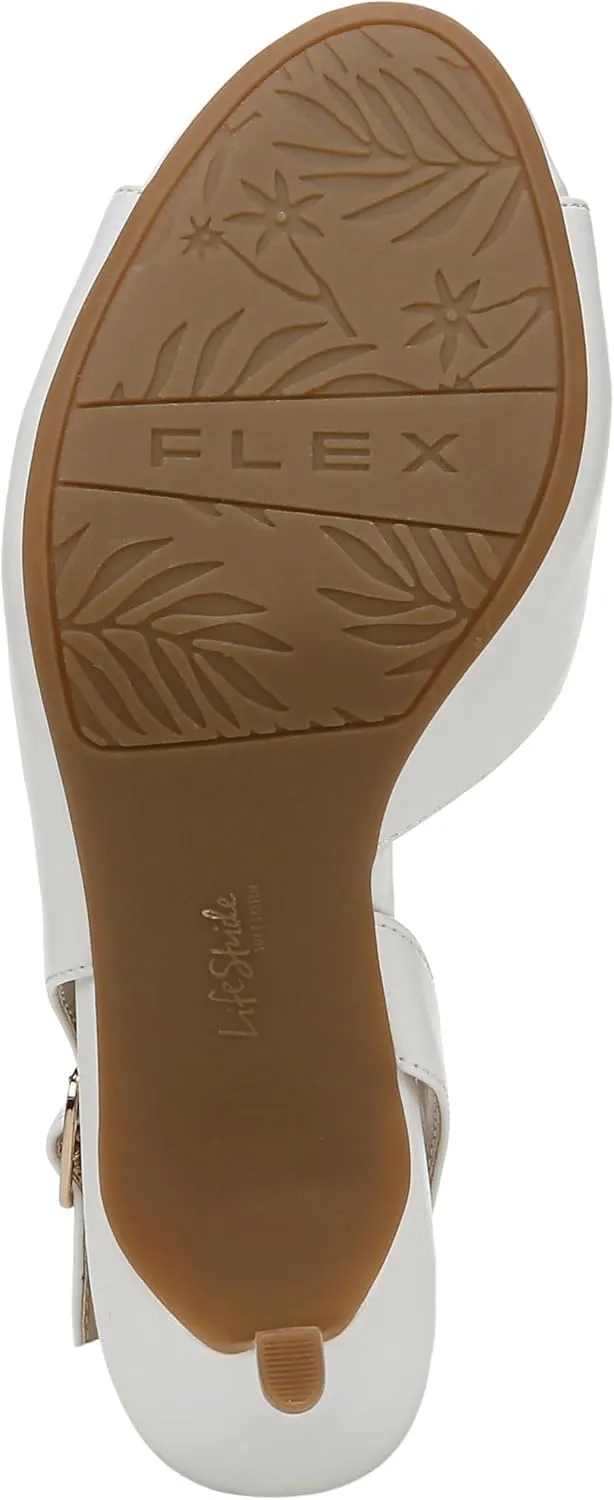 Lifestride Women's Teller 2 Slingback Peep Toe Pump
