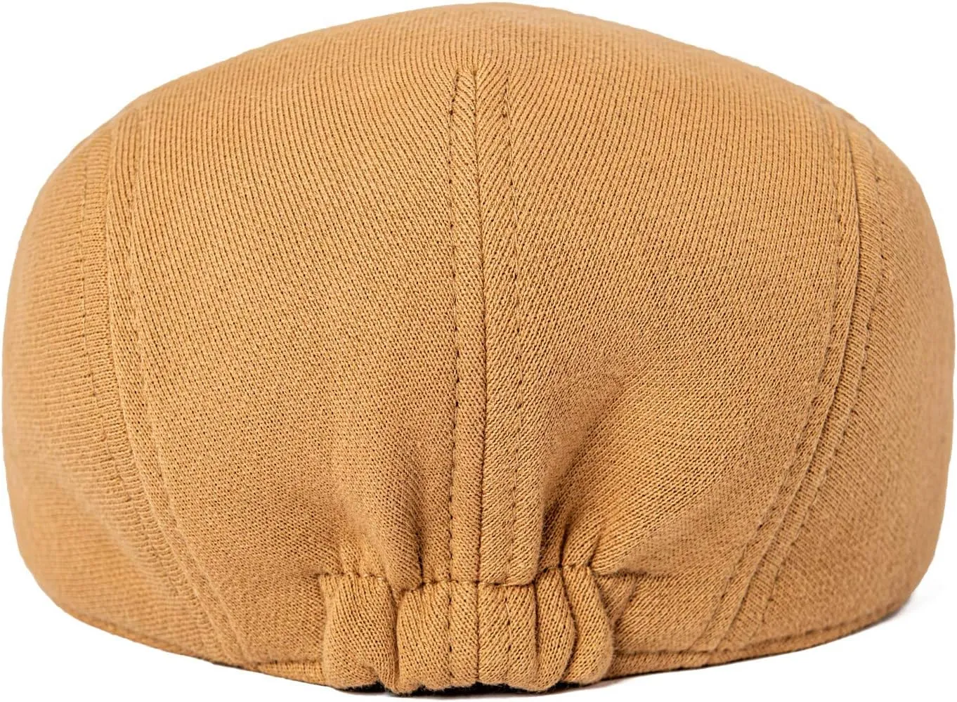 Men Cotton Newsboy Cap Soft Fit Cabbie Hat
