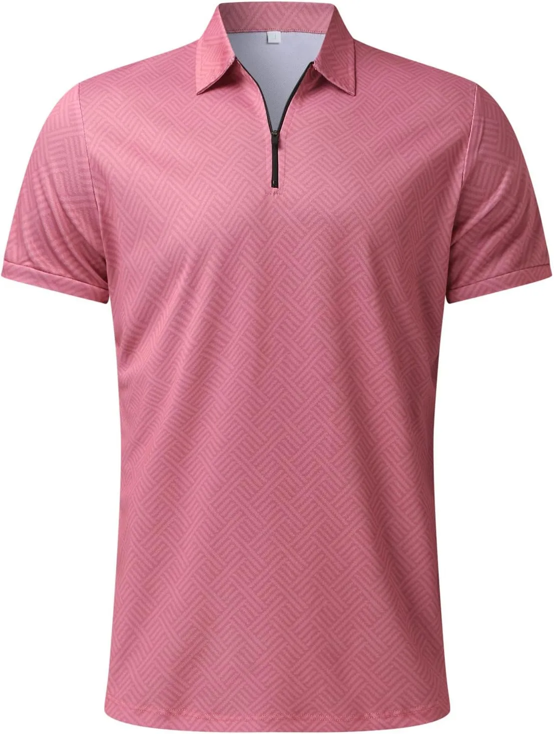 Men's 1/4 Zip Collar Polo Shirt and Shorts Set Tracksuit 2025 Trendy Summer Outfits Fashion Casual Athletic Sports