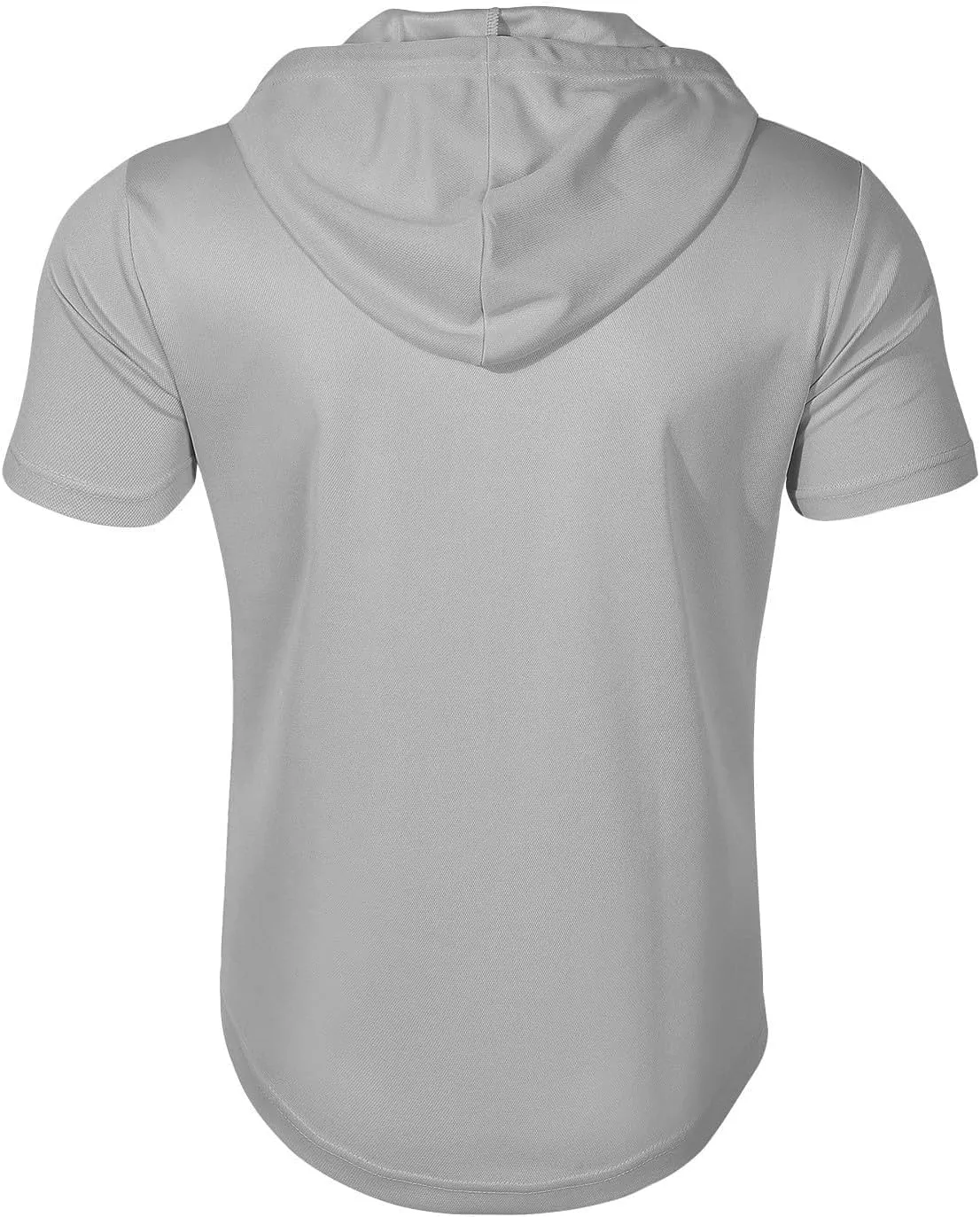 Mens Big and Tall Muscle Shirts Cargo Hoodies for Men Short Sleeve Quarter Zip Hoodie Lightweight Oversized Tshirts