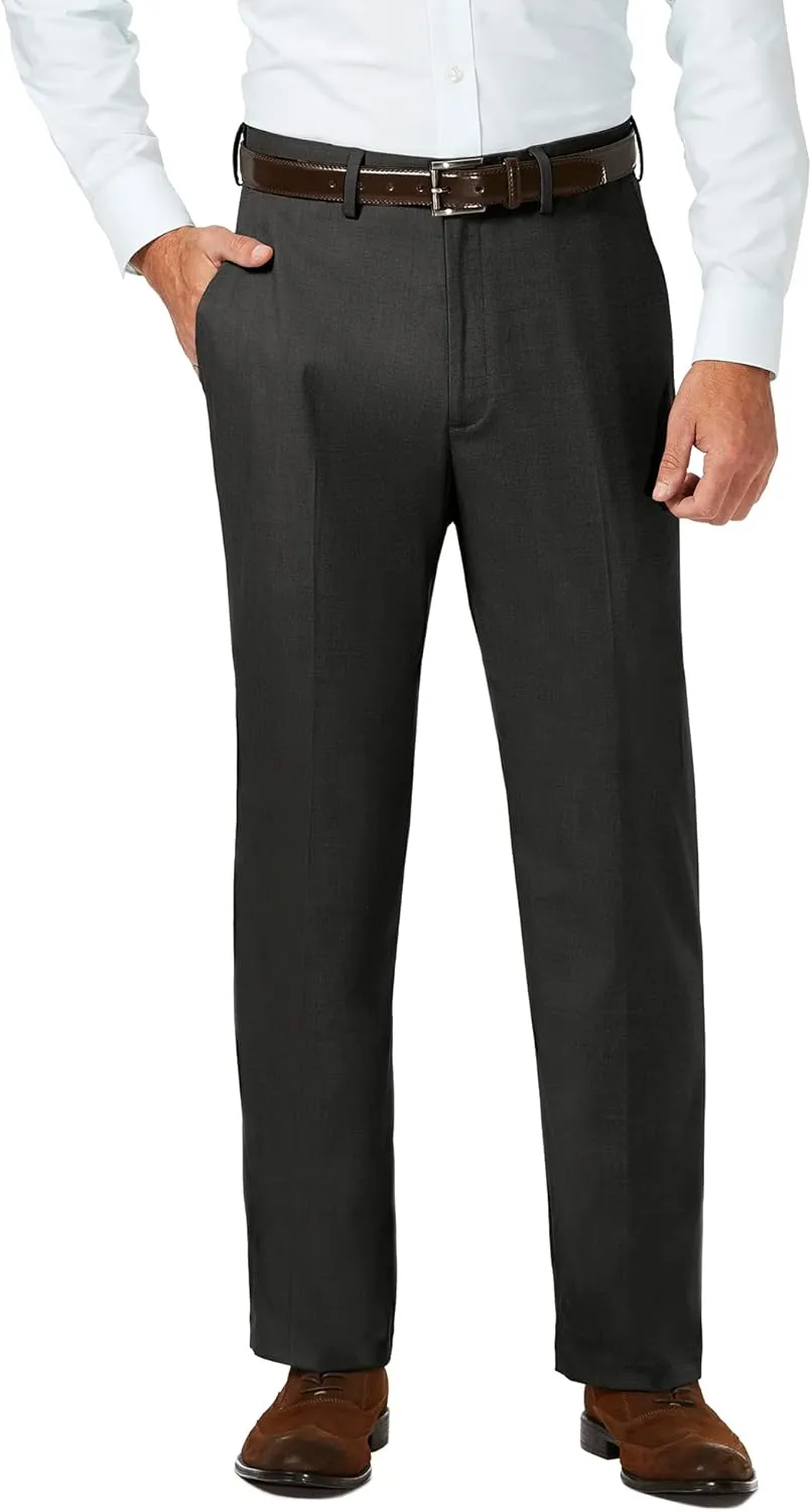 Men's Classic Fit Flat Front Dress Pant-Regular and Big & Tall Sizes
