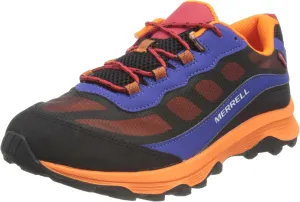 Merrell Moab Speed Low Waterproof Hiking Shoe, Blue, 11 US Unisex Big Kid