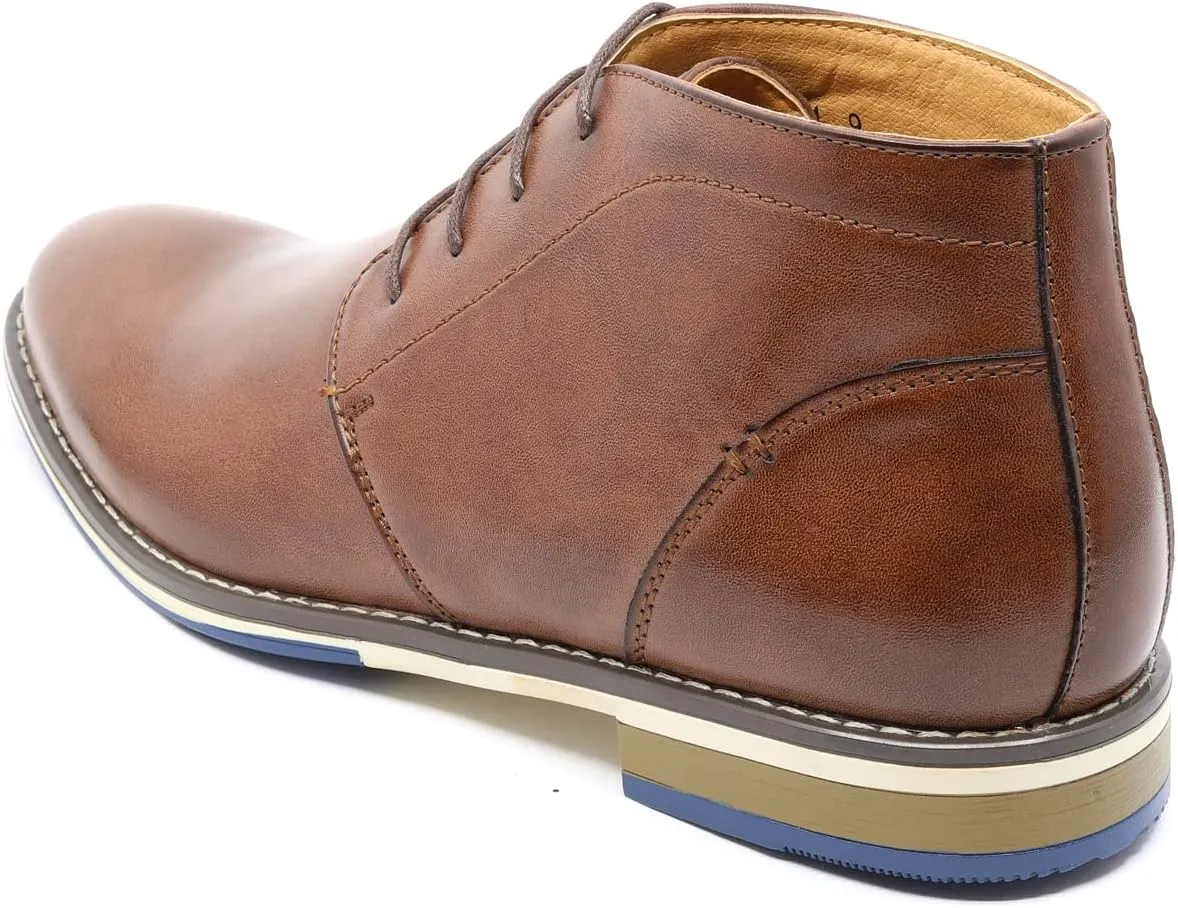 Metrocharm MC131 Men's Lace Up Casual Fashion Ankle Chukka Oxford Boot