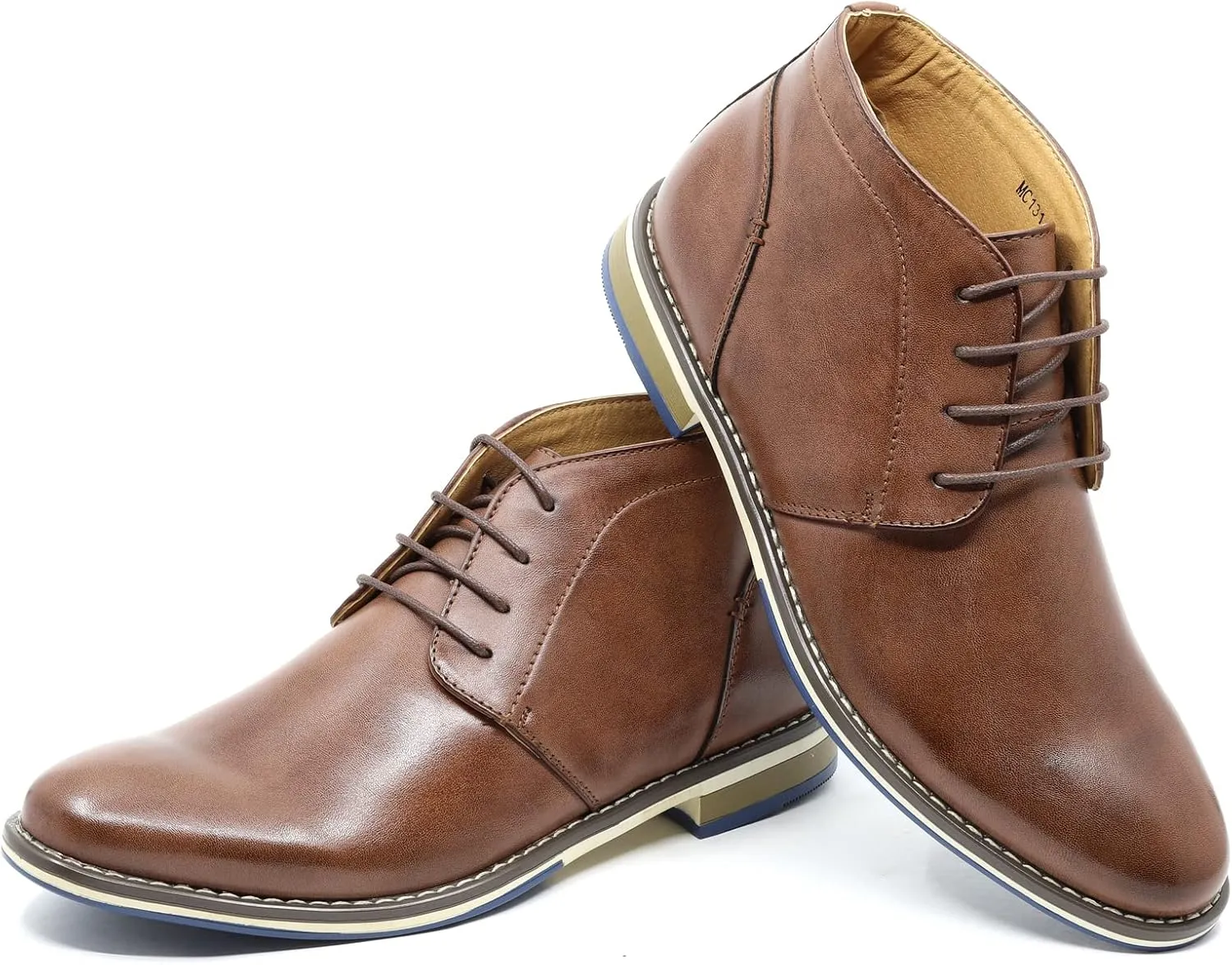 Metrocharm MC131 Men's Lace Up Casual Fashion Ankle Chukka Oxford Boot