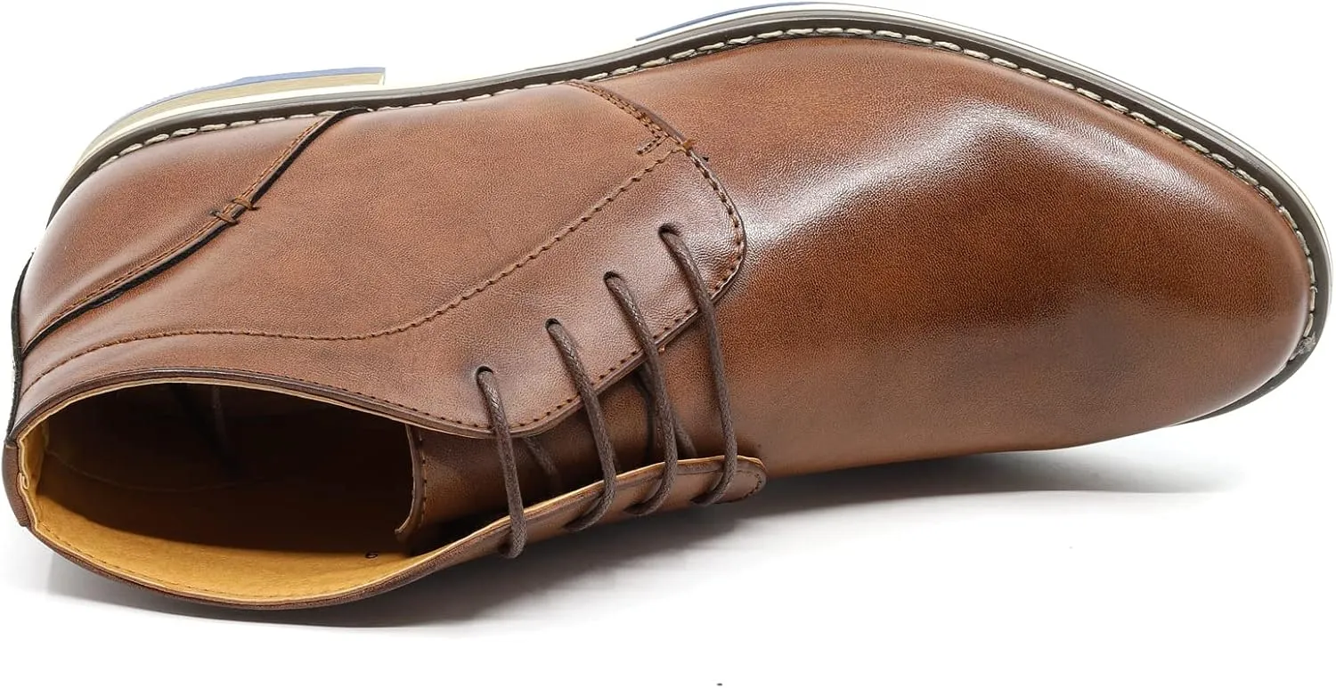 Metrocharm MC131 Men's Lace Up Casual Fashion Ankle Chukka Oxford Boot