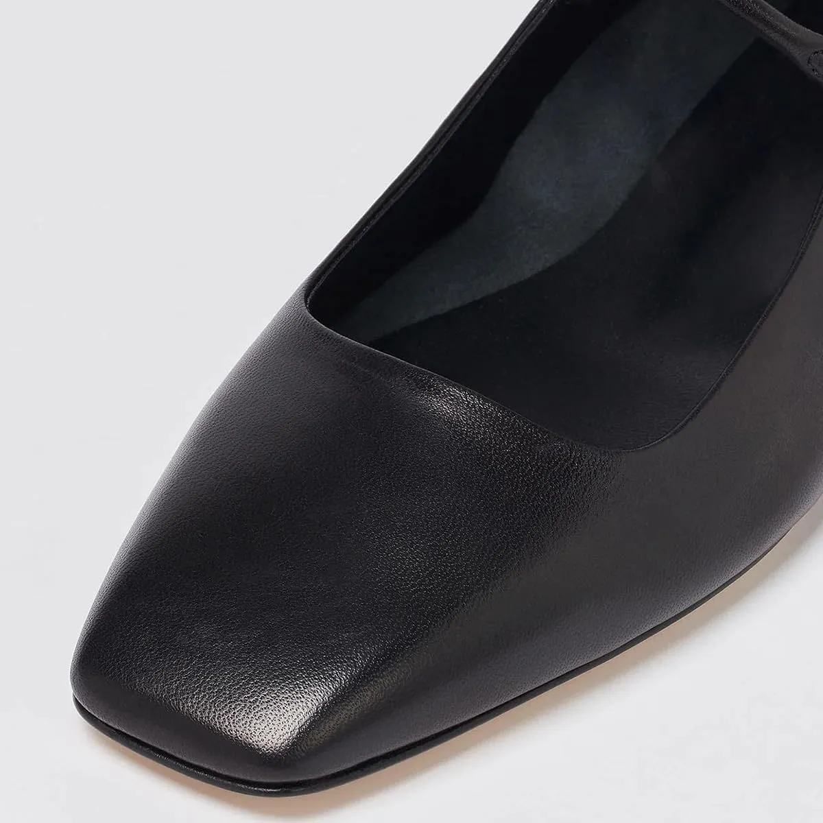miss left Women Trendy Single Strap Buckle Square Toe Mary Janes Block Low Heel Comfy Daily Dress Pumps Size 4-16 US