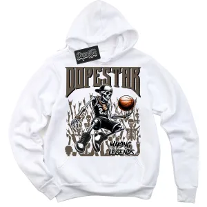 Mocha Palomino 1s Sneaker Hoodie Making Legends Graphic
