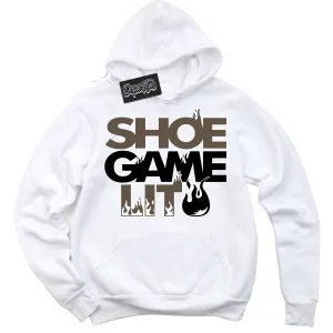 Mocha Palomino 1s Sneaker Hoodie Shoe Game Lit Graphic