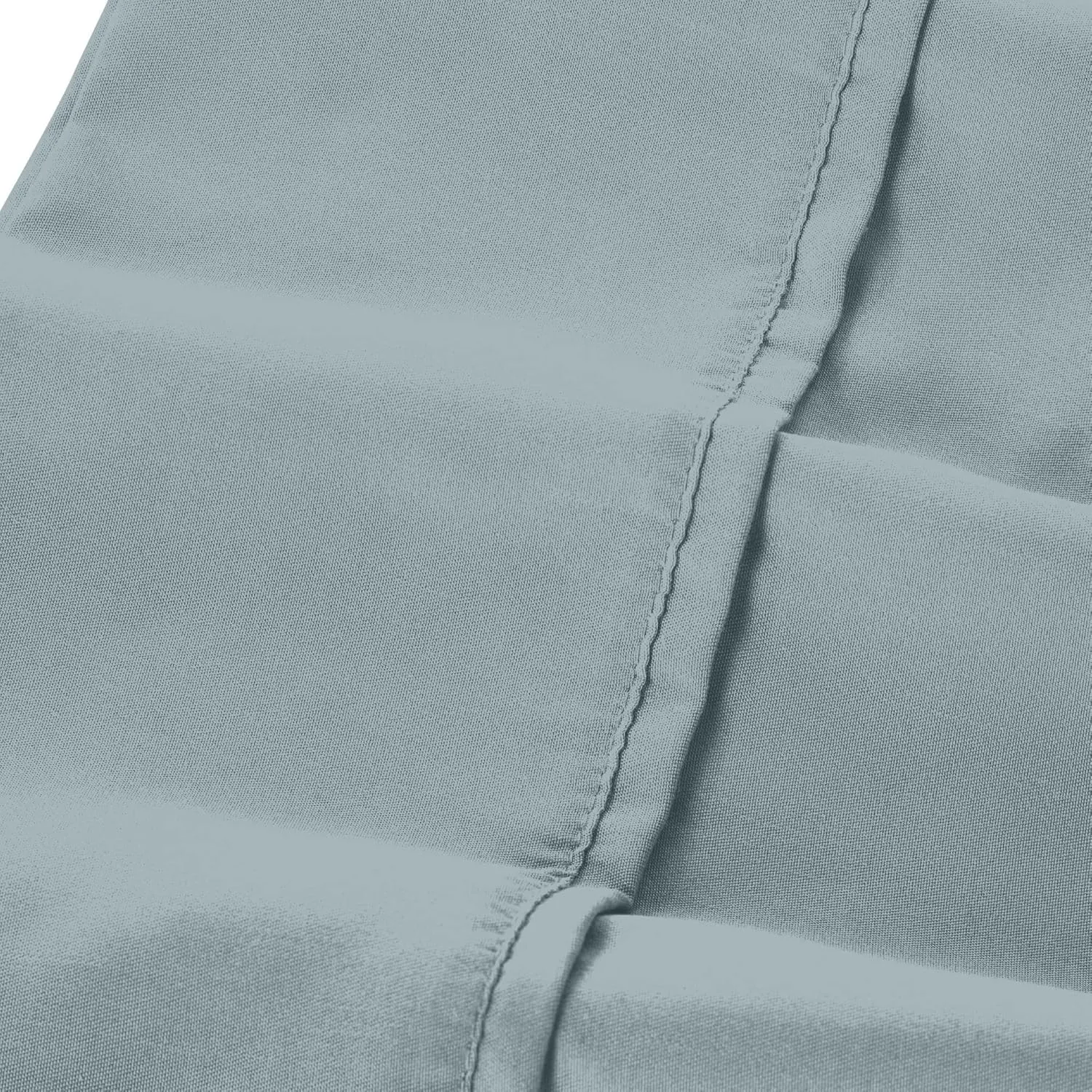 Modern Threads Soft Microfiber Solid Sheets - Luxurious Microfiber Bed Sheets - Includes Flat Sheet, Fitted Sheet with Deep Pockets, & Pillowcases Ocean Queen