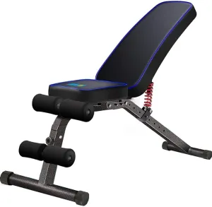 Multifunction Folding Weight Bench New Dumbbell Sit-up Equipment Adjustable Supine Board Abdominal Muscle Training Fitness Four Models Device Suitable for Different People ，B