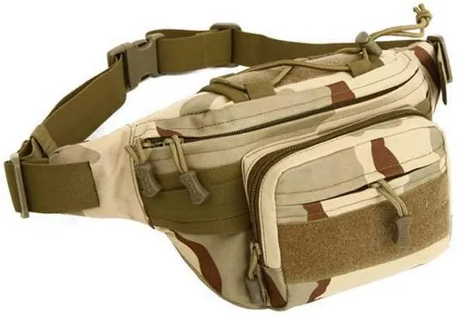 Multifuntional Army Fan Shoulder Bag,Waist Bag,Chest Bag,Tactical Pouch for Outdoor Activities