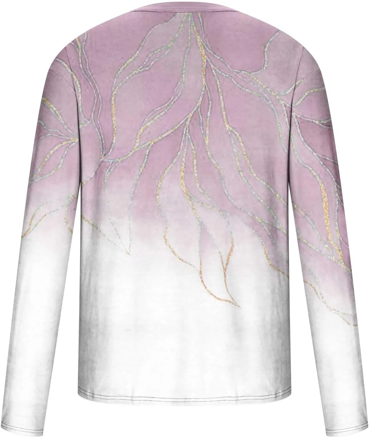 Muscularfit Long Sleeve Tee Shirts for Men Graphic Marble Print Casual Pullover Big and Tall Crewneck Sweatshirts Sports Tees