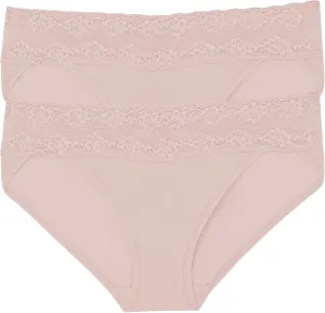 Natori Women's Bliss Perfection O/S V-Kini 2 Pack