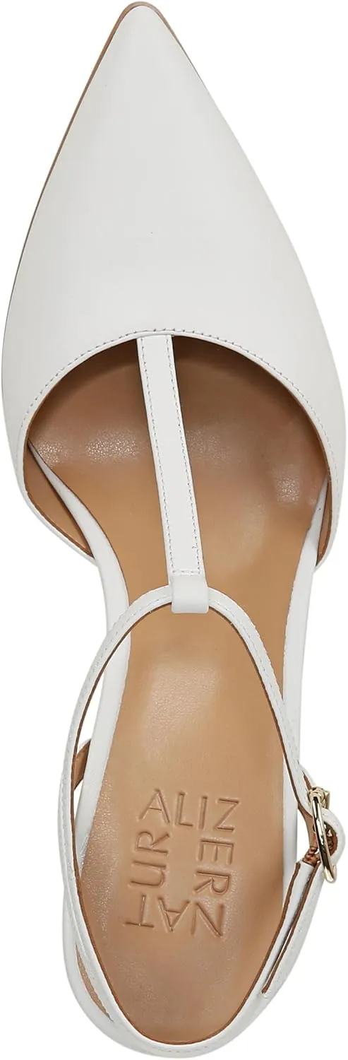 Naturalizer Women's Astrid Pointed Toe T-Strap Pump