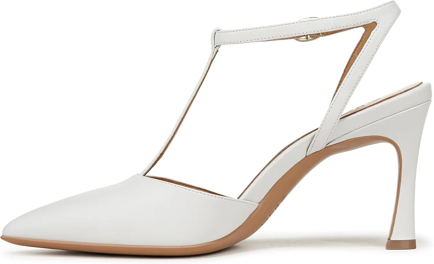 Naturalizer Women's Astrid Pointed Toe T-Strap Pump