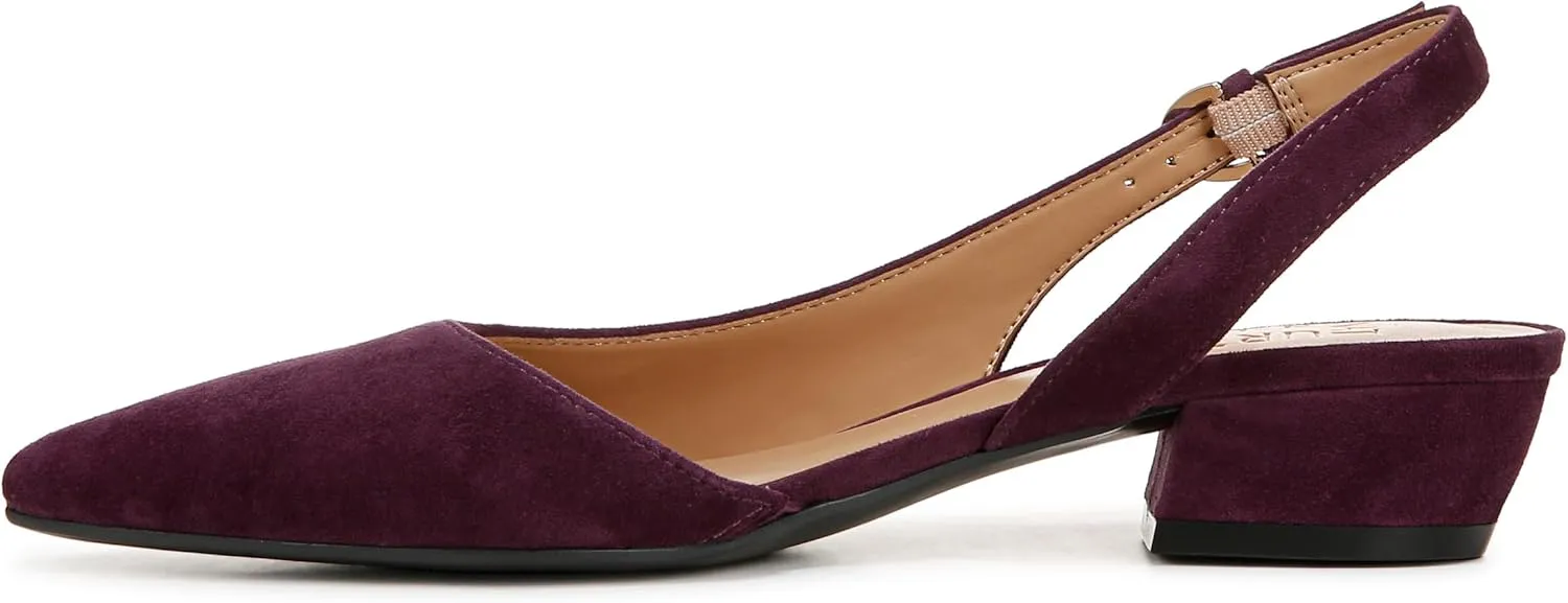Naturalizer Women's Banks Slingback Pointed Toe Low Heel Pump