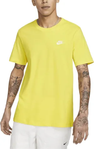 Nike Sportswear Club T-Shirts (Signal Blue/White, AR4997-403)