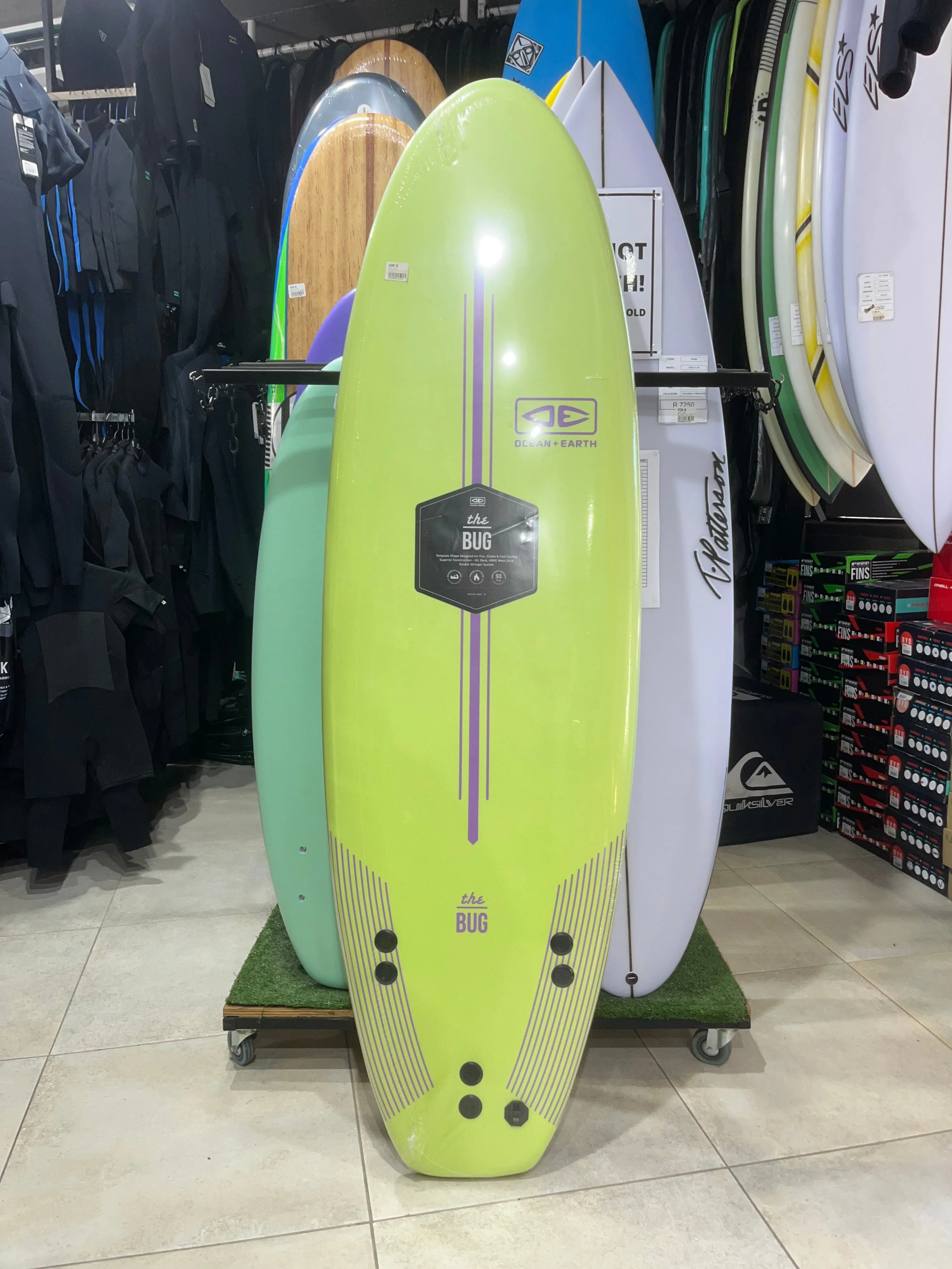 Ocean & Earth Bug Soft Top Surfboard 6'