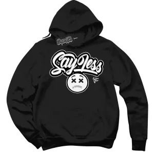 Off Noir Toe 1s Sneaker Hoodie Say Less Graphic