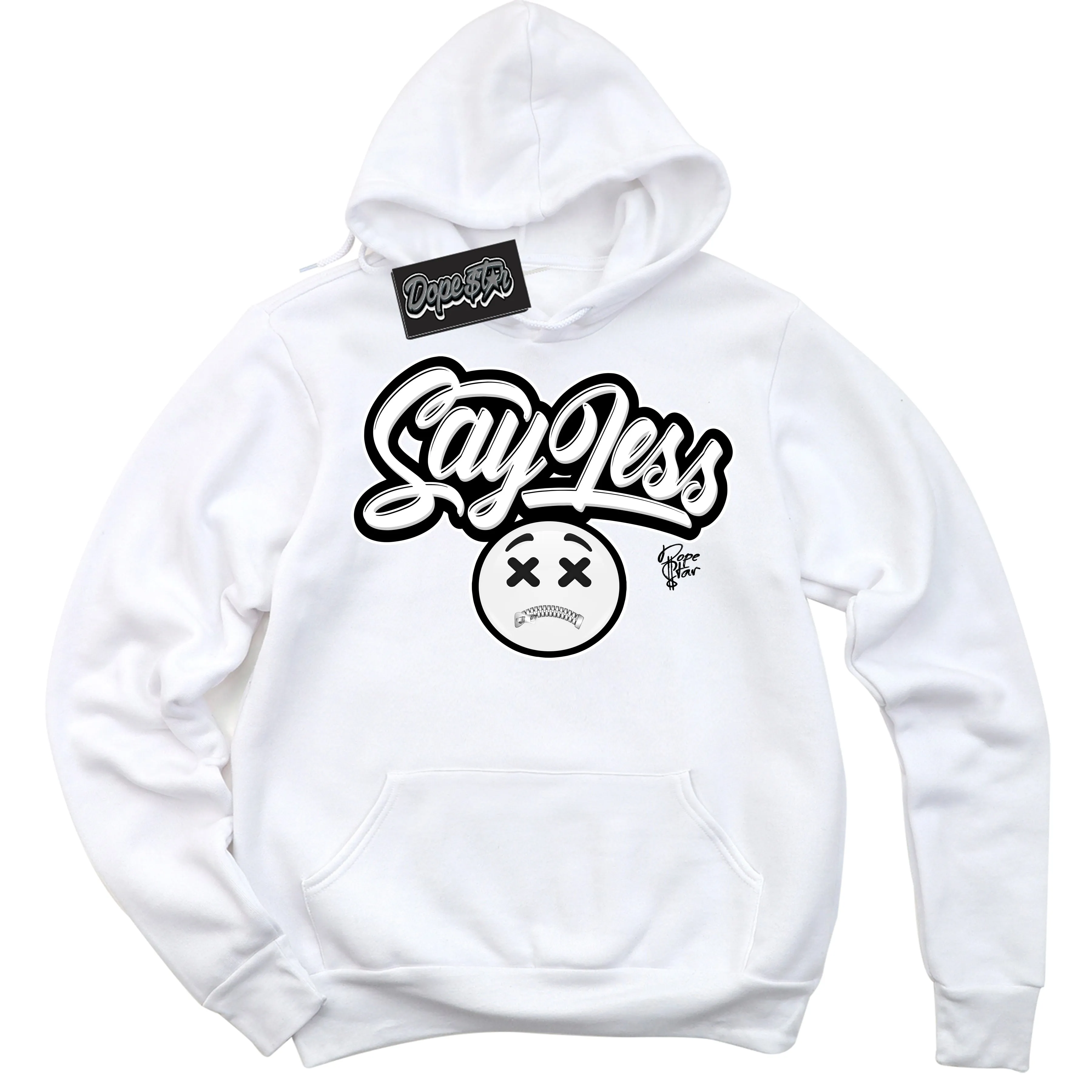 Off Noir Toe 1s Sneaker Hoodie Say Less Graphic