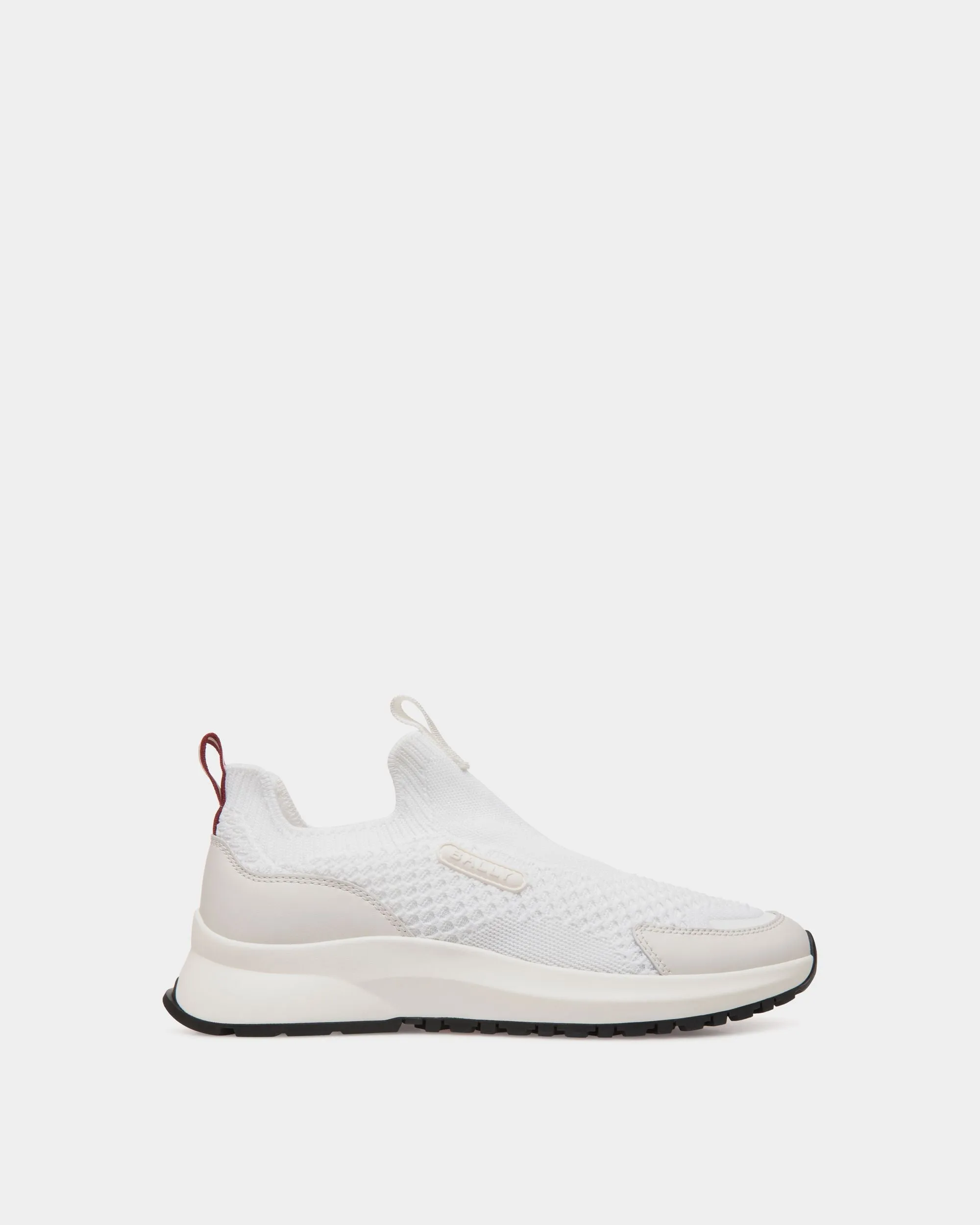 Outline Sneaker In White Knit