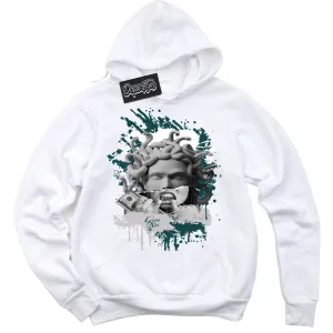 Oxidized Green 1s Sneaker Hoodie Medusa Graphic