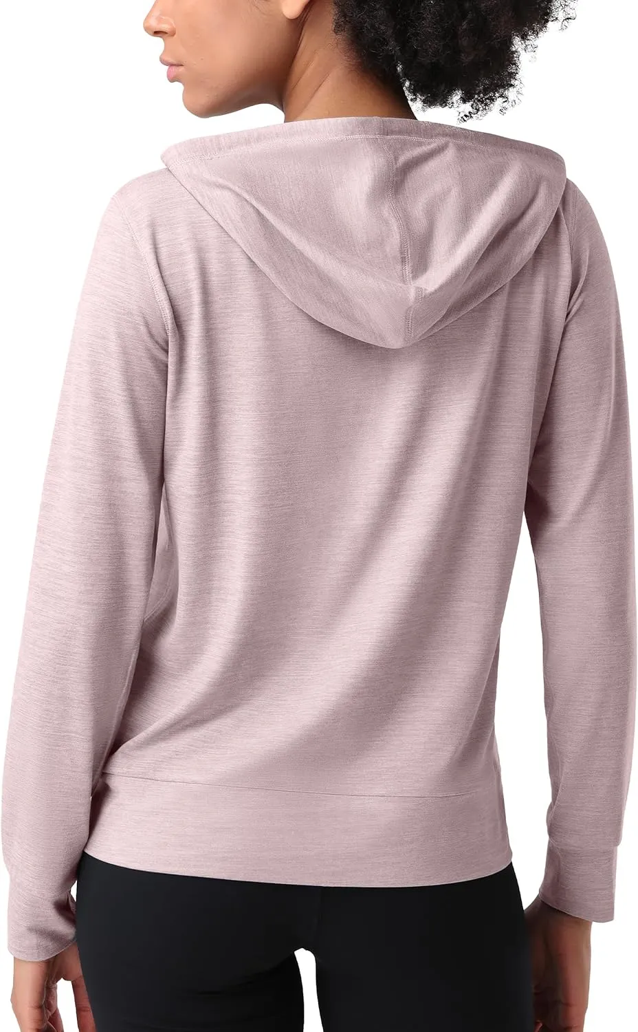 Pioneer Camp Women's Full Zip Up Workout Hoodie Soft Lightweight Hooded Sweatshirts Sweat Jacket Athletic Gym Yoga Casual