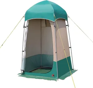 Pop Up Privacy Shower Tent, Portable Outdoor Bathroom Tent with 20L Shower Water Bag - Easy Set Up, Foldable with Carry Bag