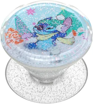 POPSOCKETS Phone Grip with Expanding Kickstand - Lilo & Stitch - Tidepool Stitch Snowglobe