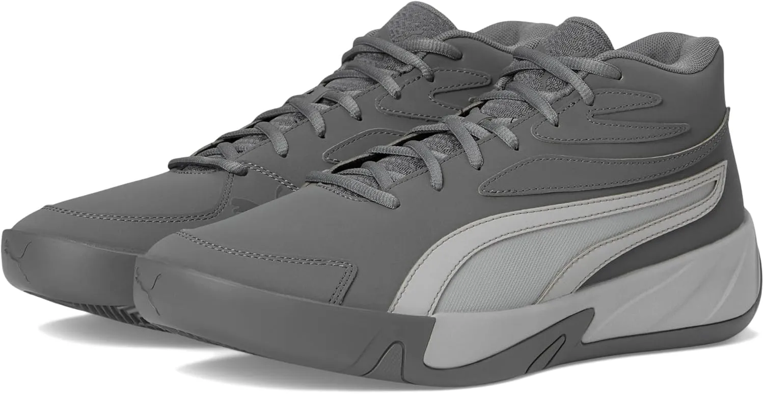 PUMA Men's Court Pro Sneaker, Slate Sky/Matte Silver, 7