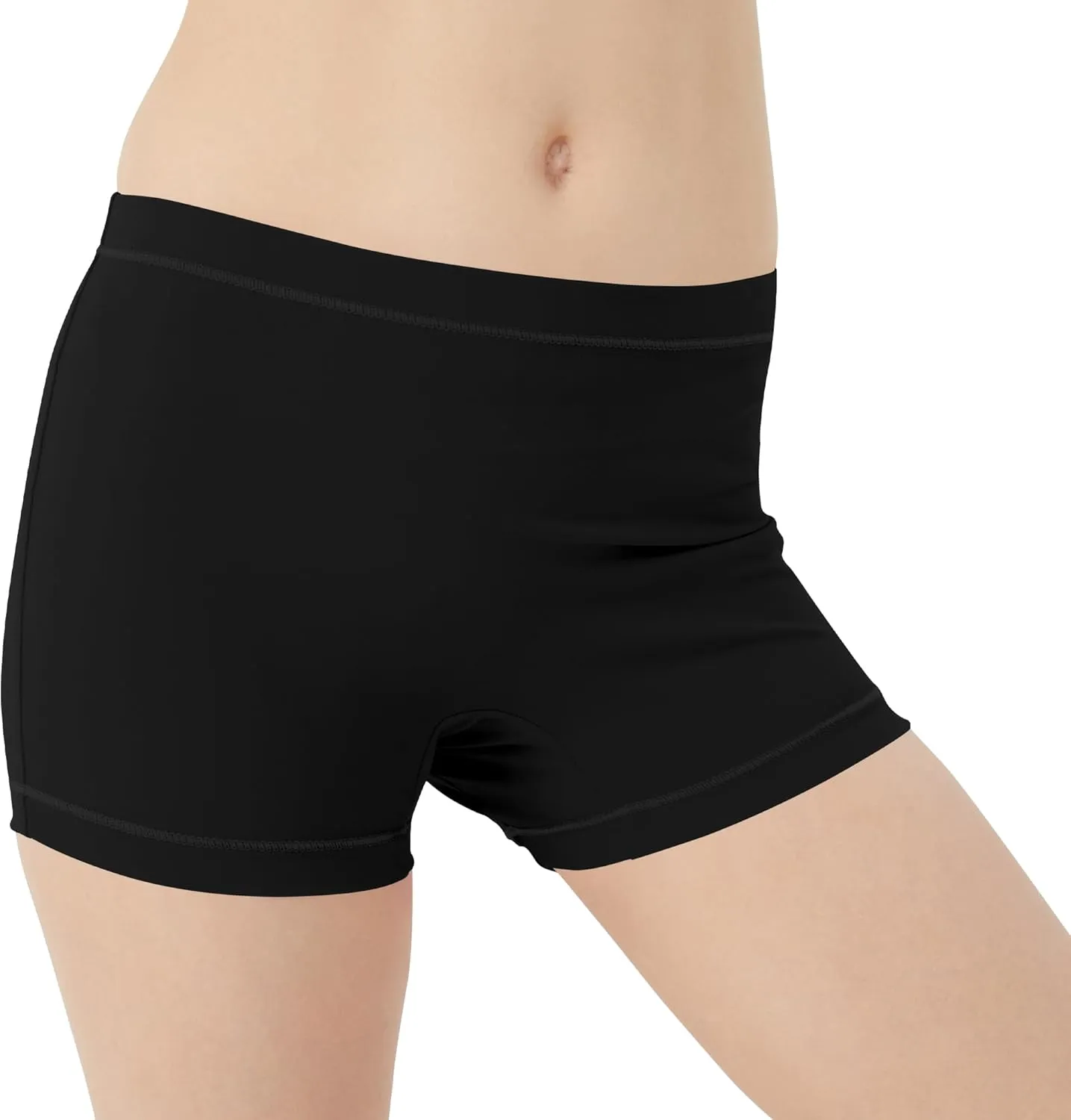 QBK 2T-14 Years Girls Swim Shorts Toddler Boyshort Swimsuit UPF 50  Quick Dry Rash Guard Swim Bottoms