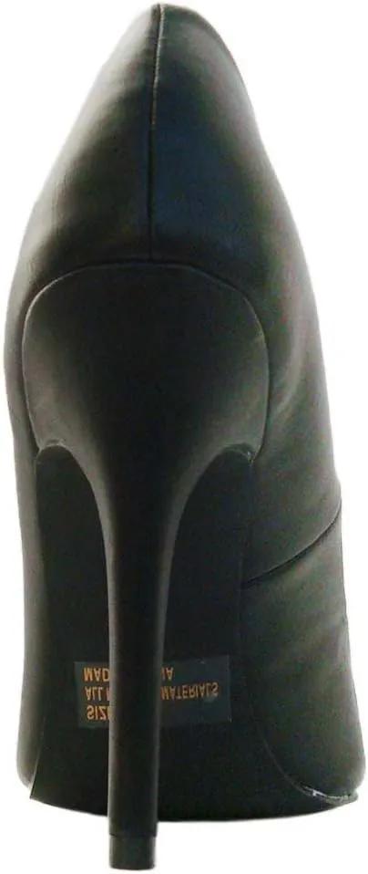 Qupid Women's Potion05 Leatherette Pointy Toe Pump