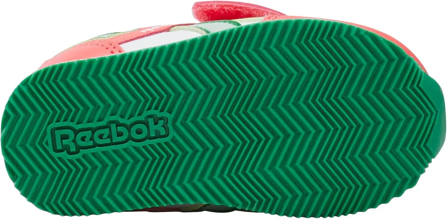 Reebok Unisex-Child Kid's Smash Edge Elastic & Top Strap Sneaker