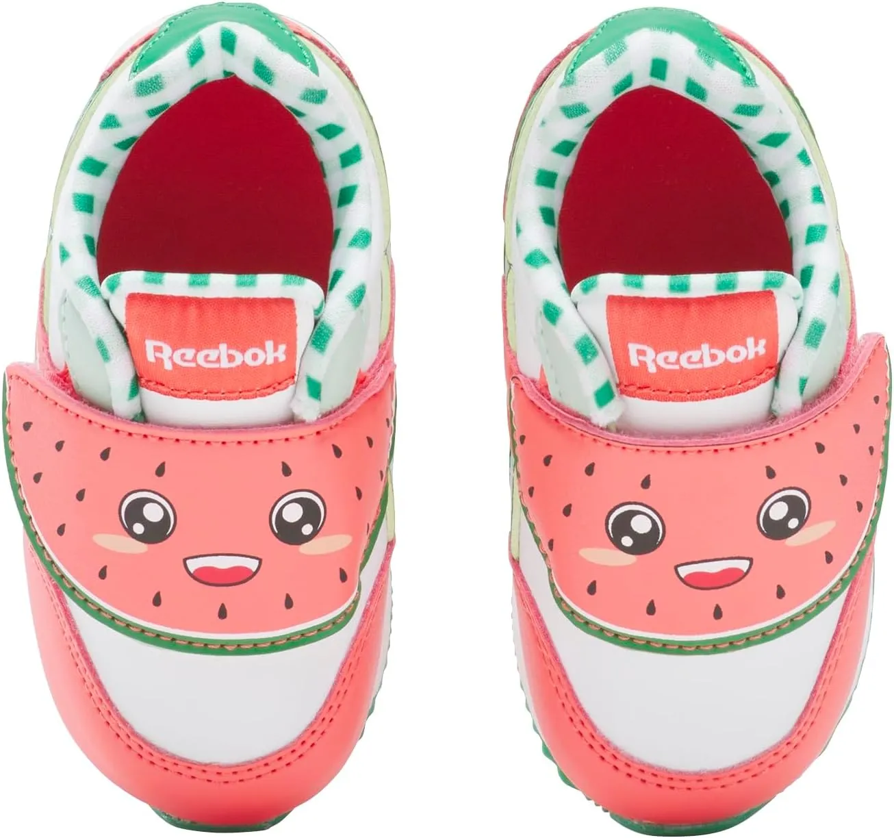 Reebok Unisex-Child Kid's Smash Edge Elastic & Top Strap Sneaker