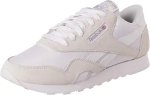 Reebok Women's Classic Nylon Sneaker, Ftwr White, 5.5 US