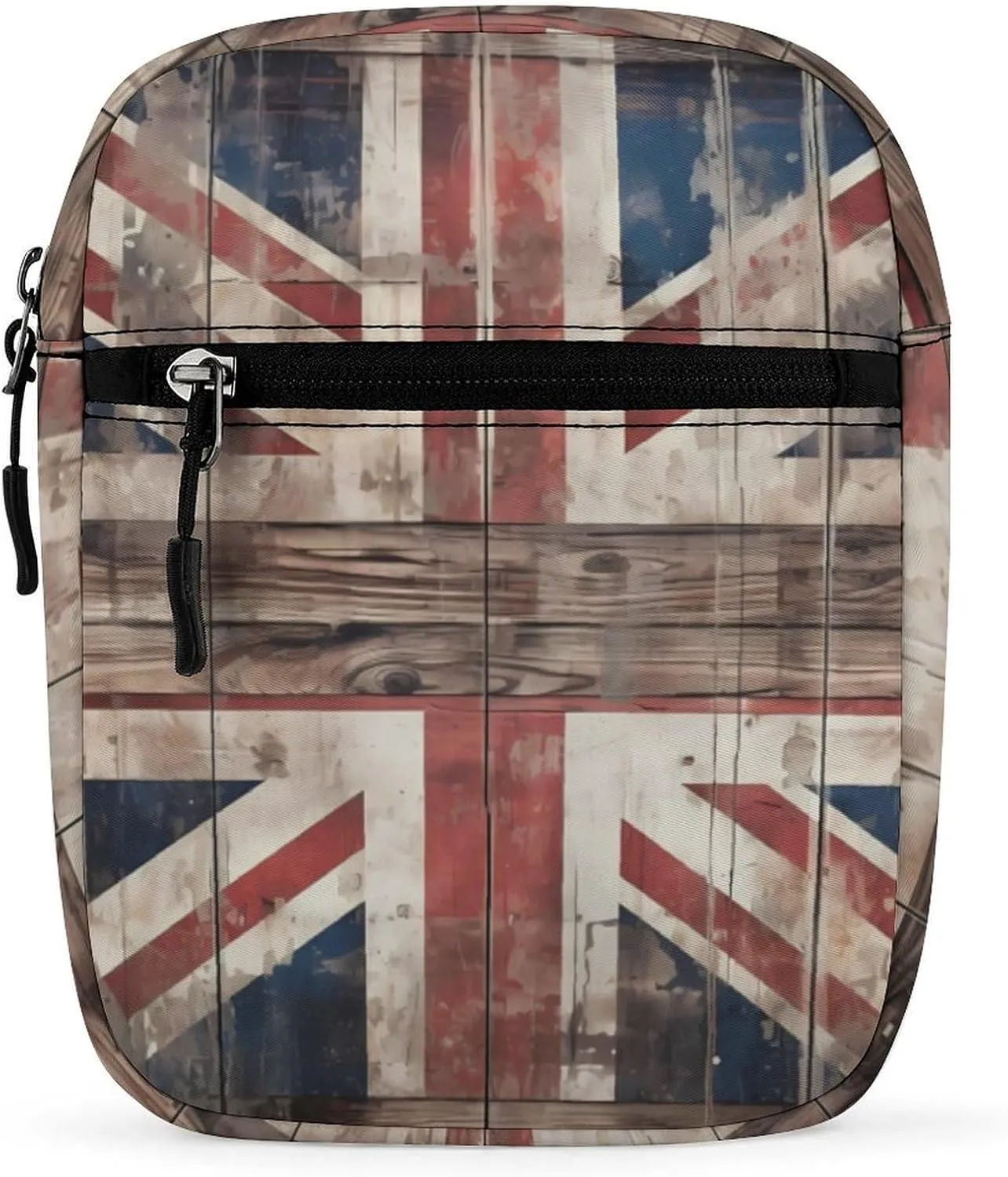 Retro Britain UK Flag Small Crossbody Bags Adjustable Satchel Bag Travel Shoulder Bag Crossbody Purse for Women Men