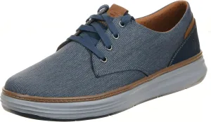 Skechers Ederson Men's Moreno Canvas Oxford Shoe, Blue, 11.5