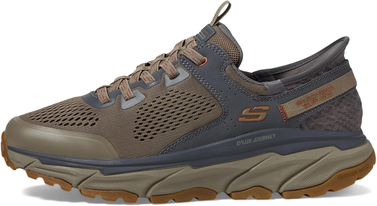Skechers Men's D'lux Journey Hands Free Slip-in Sneaker