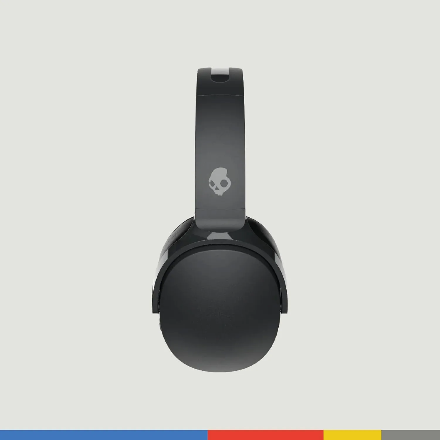 Skullcandy Hesh Evo Wireless Over-Ear Bluetooth Headphones with Charging Cable, Noise Isolating, Up to 36 Hours Battery, Foldable Lightweight Design, Microphone for iPhone Android - True Black