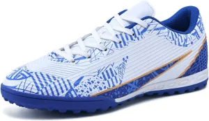 Soccer Cleats for Mens Womens Indoor Soccer Shoes Unisex Baseball Turf Shoes Youth Rugby Shoes Adult AG FG TF Football Boots Wide Training Sneaker