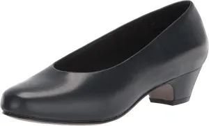 Soft Styles Women's Angel II Dress Pump, Navy Elegance, 7.5 Narrow