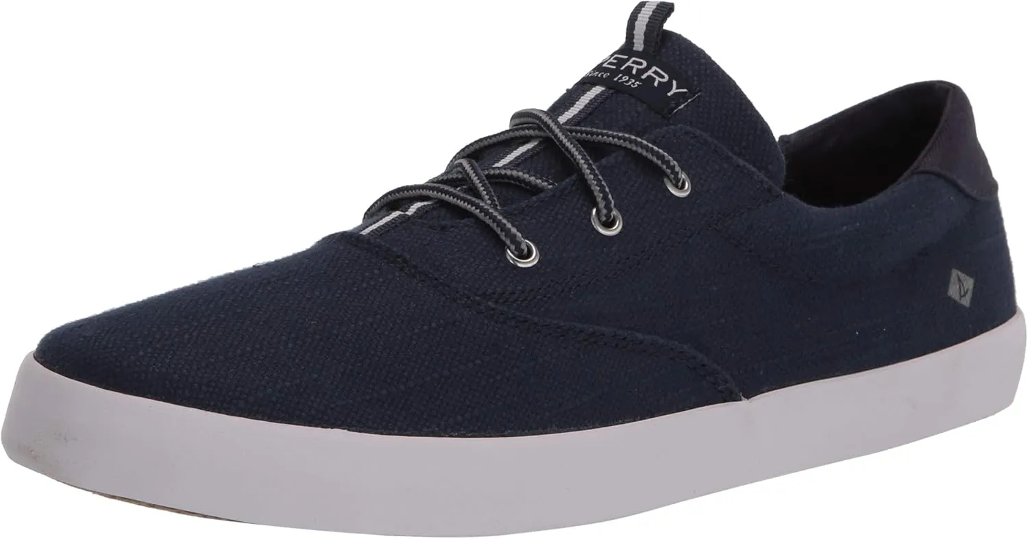 Sperry unisex child Spinnaker Washable Sneaker, Navy, 6 Big Kid US
