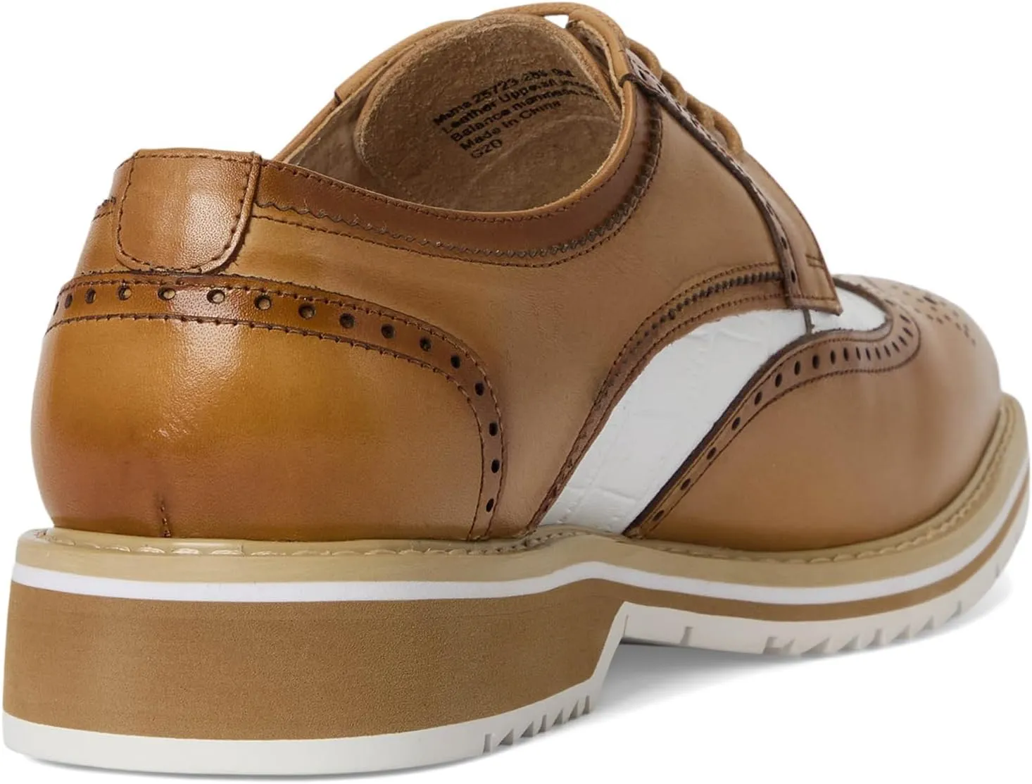 Stacy Adams Men's Beaumont Wing Tip Lace-up Oxford