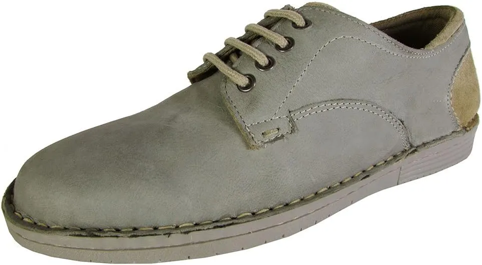 Steve Madden Mens Reedd Lace Up Plain Toe Oxford Shoes, Blue Leather, US 8