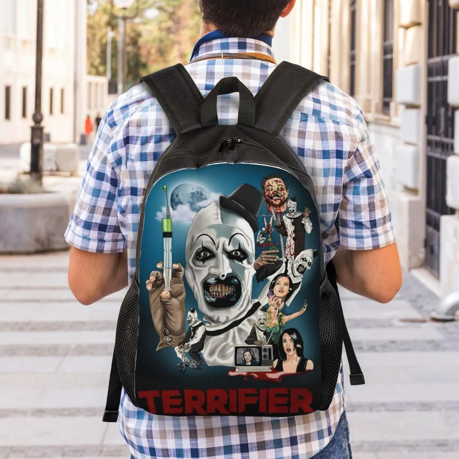 Terrifier Backpack, Leisure Travel Sports Backpack, Lightweight And Large Capacity