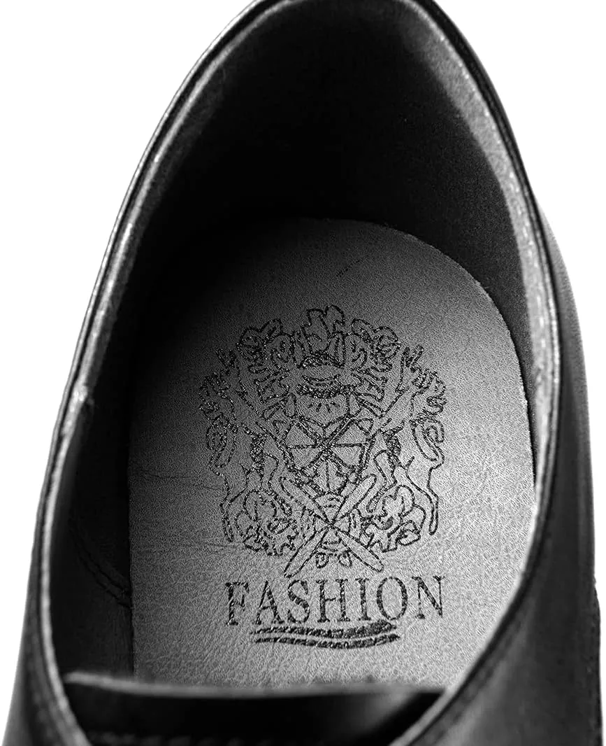 TinaCus Women's Genuine Leather Handmade Pointed Toe Spool Heel Lace Up Modern Oxford Pumps