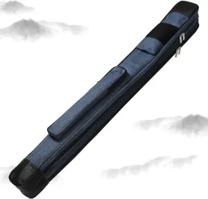 TOTITION Taichi Sword Carrying Bag - Chinese Kung Fu Sword Bag Single and Double Layer Case Martial Arts Weapons Case Shoulder Bag Kung Fu Bag-Blue||107 * 11 * 12cm