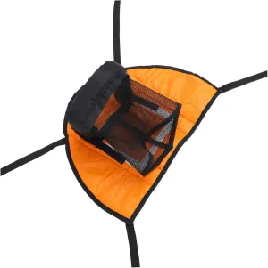Totority Trampoline Basketball Hoop Attachment Indoor Basketball Frame for Boys and Girls Orange Trampoline Part