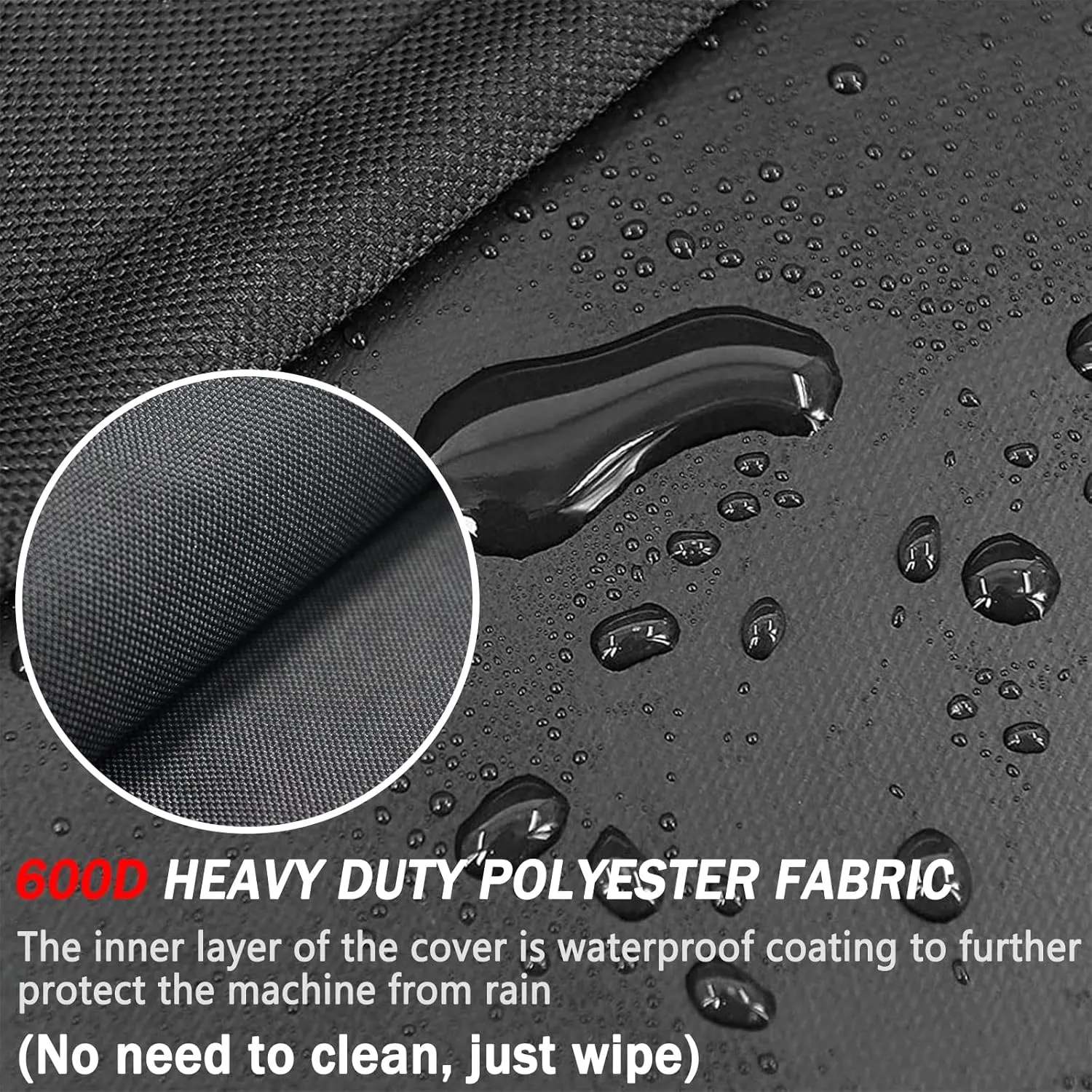 Trimmer Engine Waterproof Cover, [4Pack] 12D x 15.6H inch 420D Heavy-Duty Oxford Ripstop General Weed Eater Edger,Pole Saw,Brush Cutters and Hedge, Weed Eater Covers…