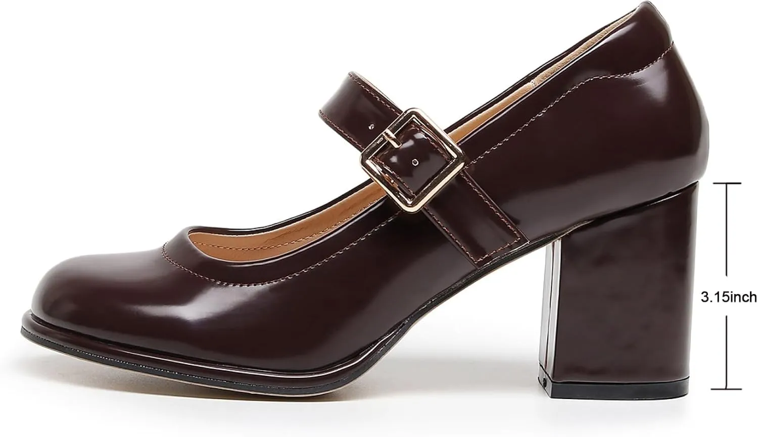 VenusCelia Women's Mary Jane Pump Heeled Shoe